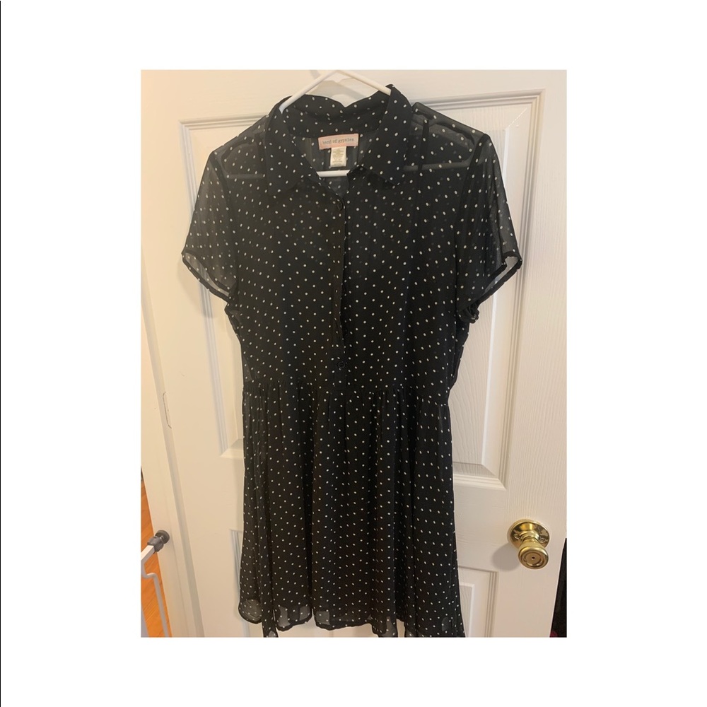 Urban Outfitters Band Of Gypsies Polka Dot Dress
